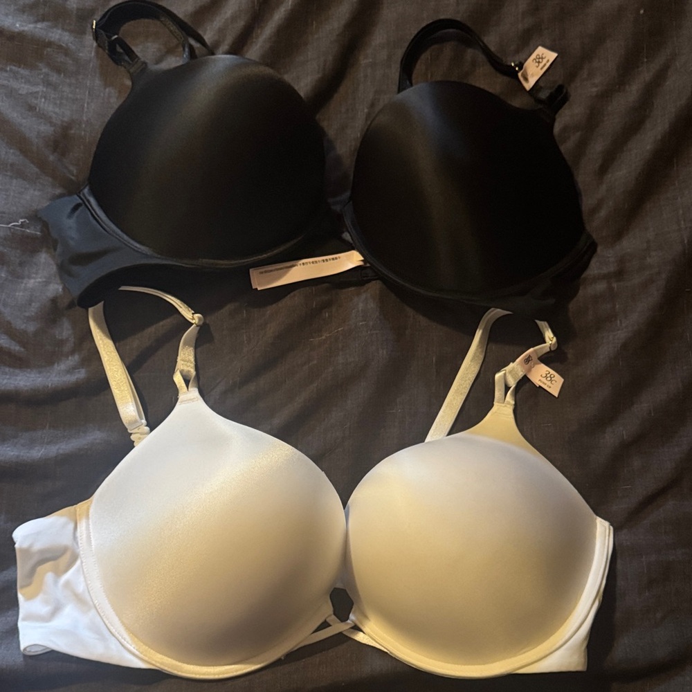 Victoria's Secret Black and White Bra Duo